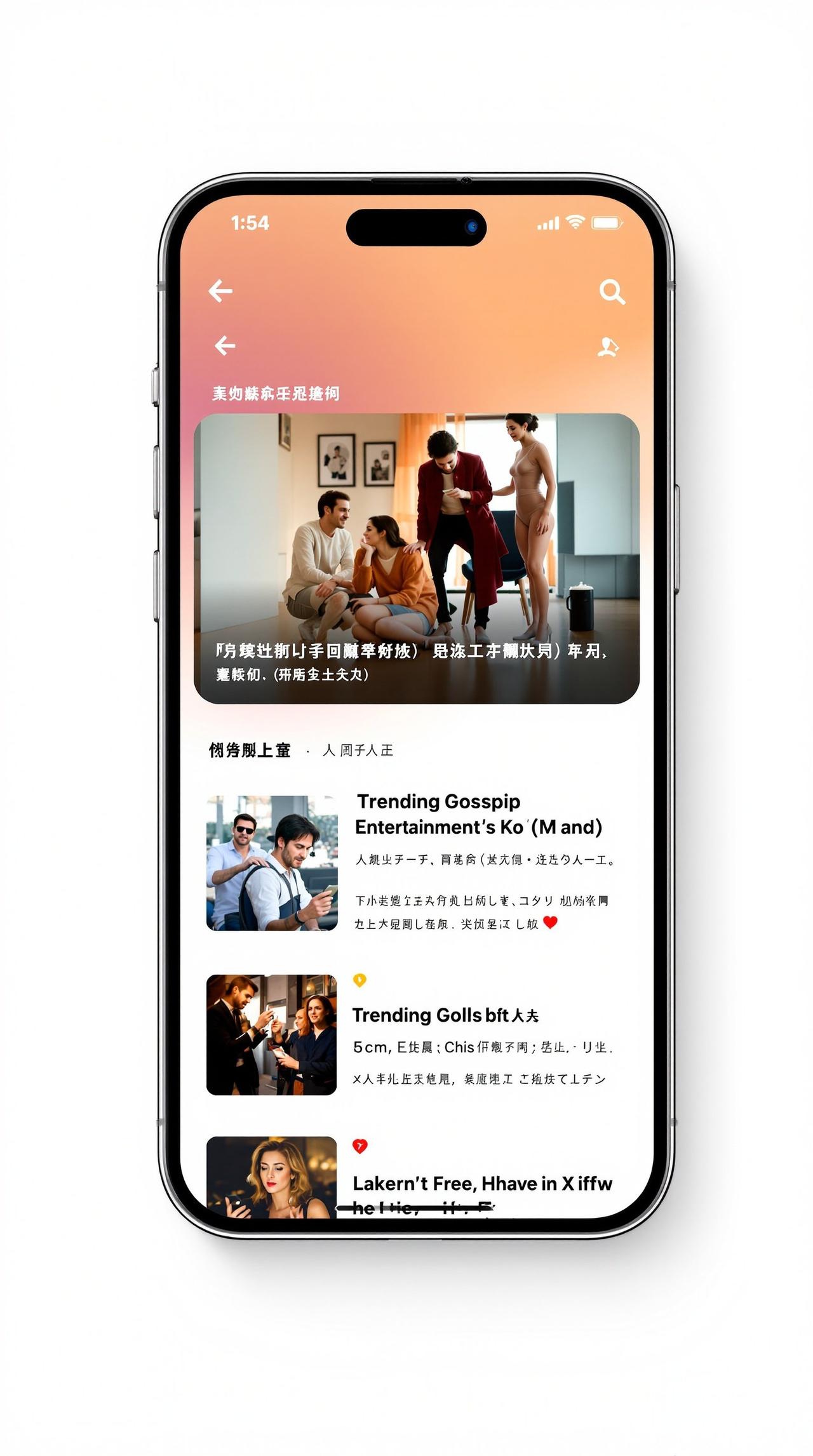 免费瓜APP界面预览